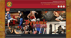 Desktop Screenshot of dynamickickboxing.com